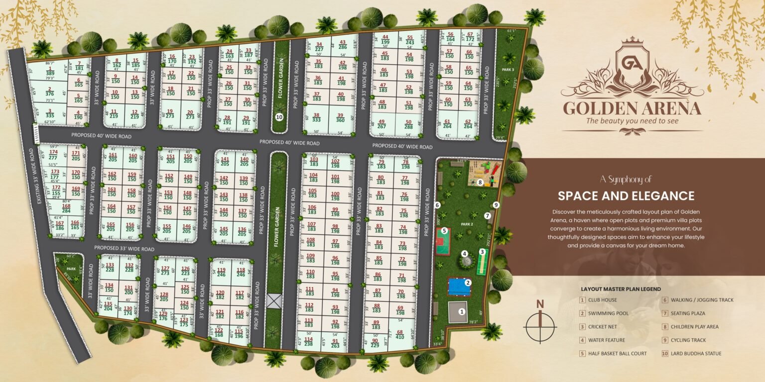 Subha Avani Golden Arena Layout