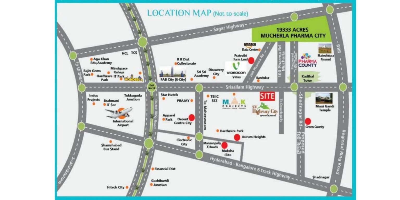 subha avani sv highway city project location